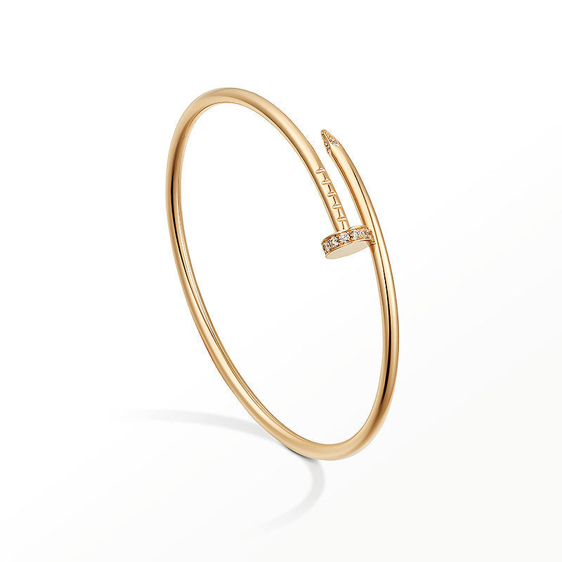 [Elowen jewels ]JUSTE ARMBAND 2,5 MM DIAMANTEN