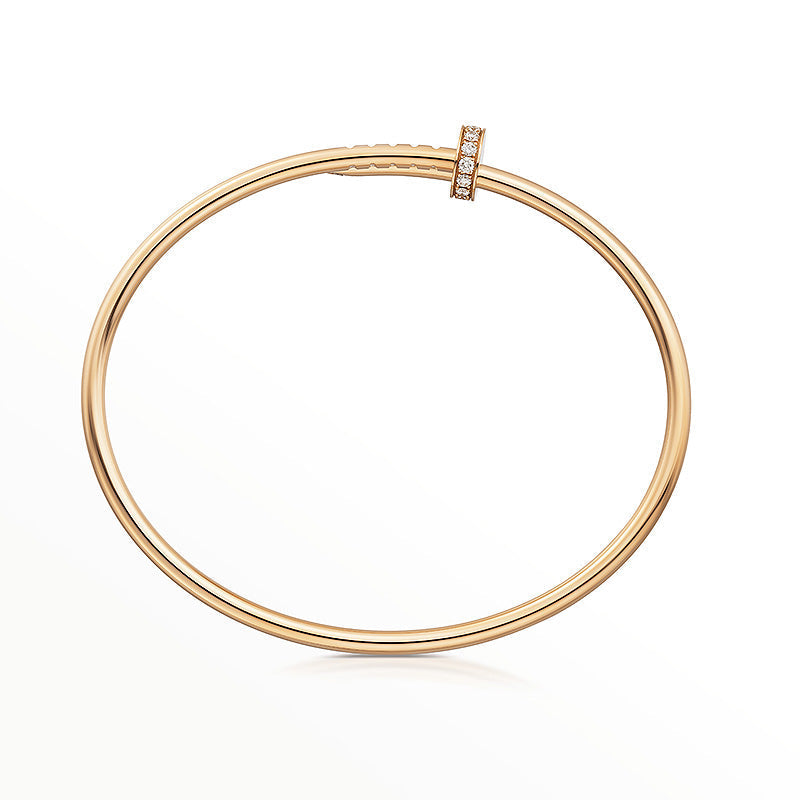 [Elowen jewels ]JUSTE ARMBAND 2,5 MM DIAMANTEN