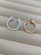 [Elowen jewels]THE CONE RIVET RING IS OPEN AND ONE SIZE FITS ALL