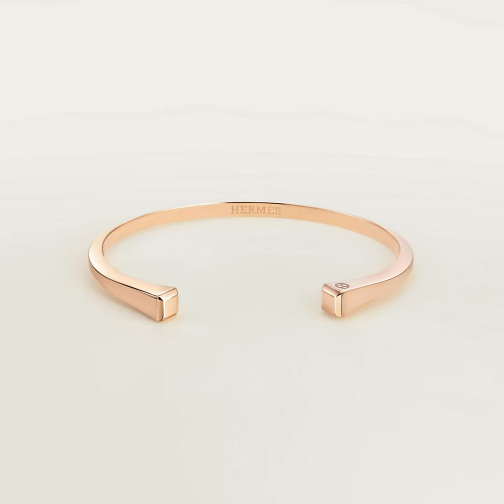 [Elowen jewels]CLOU DE FORGE SQUARE CONE STUDS OPEN CUFF ONE SIZE