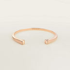 [Elowen jewels]CLOU DE FORGE SQUARE CONE STUDS OPEN CUFF ONE SIZE