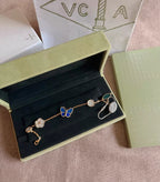 [Elowen jewels ]LUCKY SPRING ARMBAND GOLD BLAUSTEIN WEISSES PERLMUTT