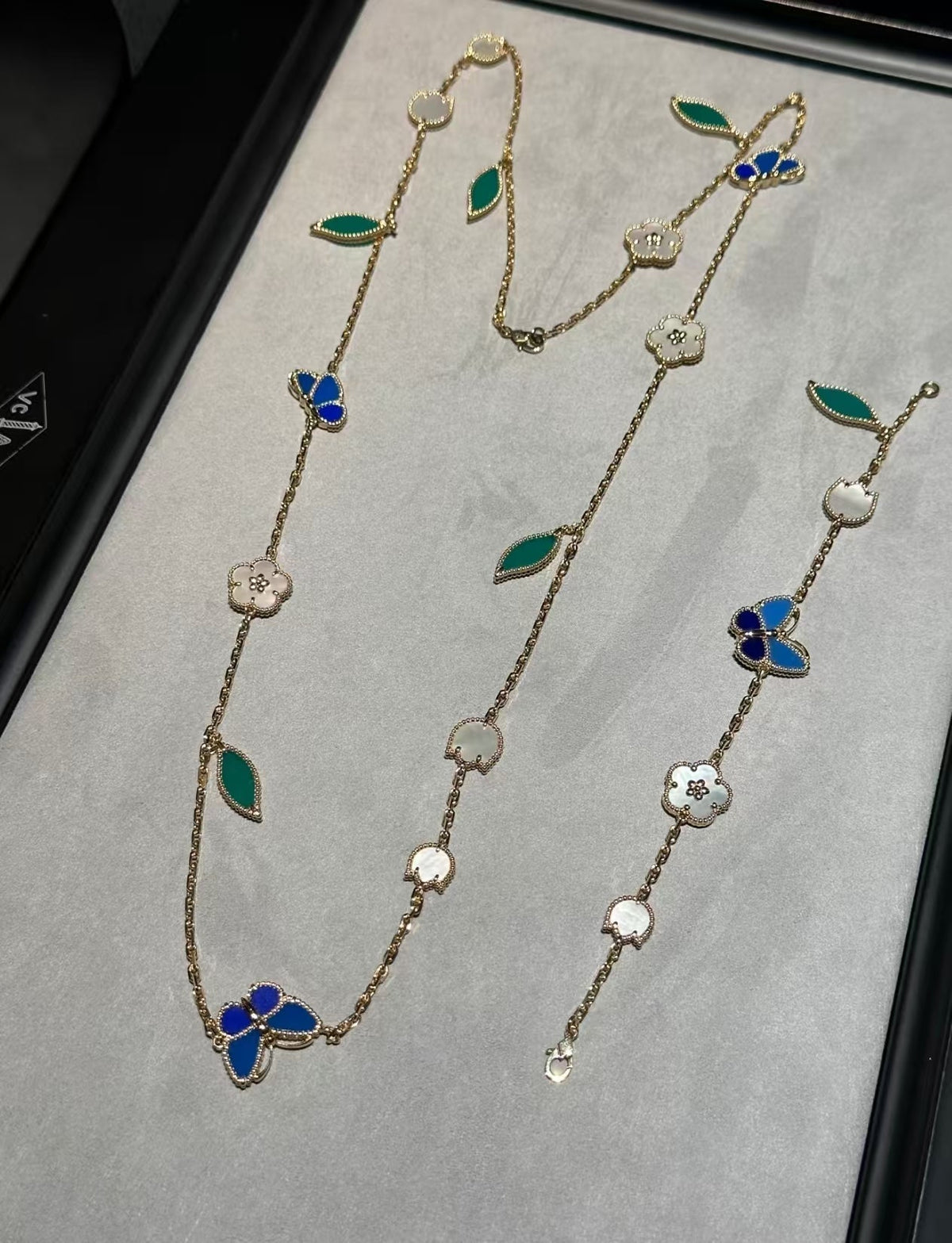 [Elowen jewels ]LUCKY SPRING GOLD  MOTIFS  NECKLACE