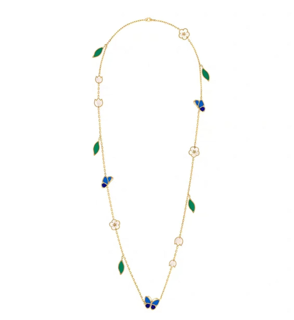 [Elowen jewels ]ラッキースプリング ゴールドモチーフ ネックレス