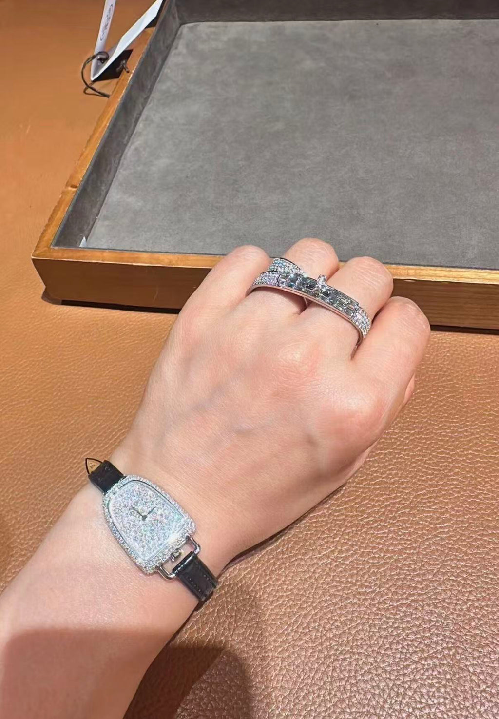 [Elowen jewels]新作 フルサークル ダブルダイヤモンドリング