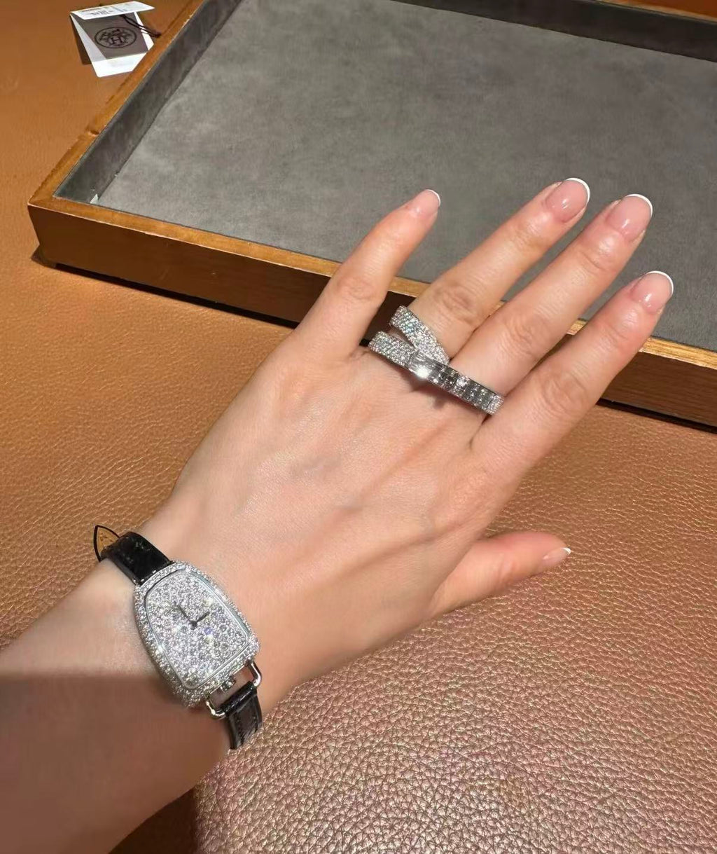 [Elowen jewels]新作 フルサークル ダブルダイヤモンドリング