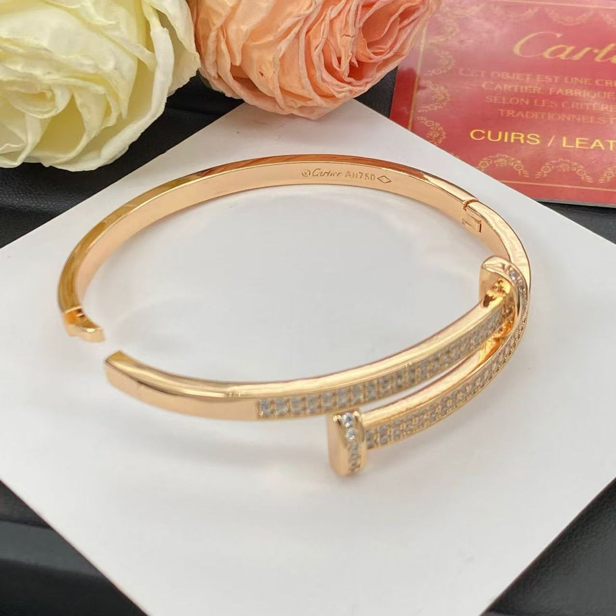 [Elowen jewels]新作 ローズゴールド 6.1mm ブレスレット