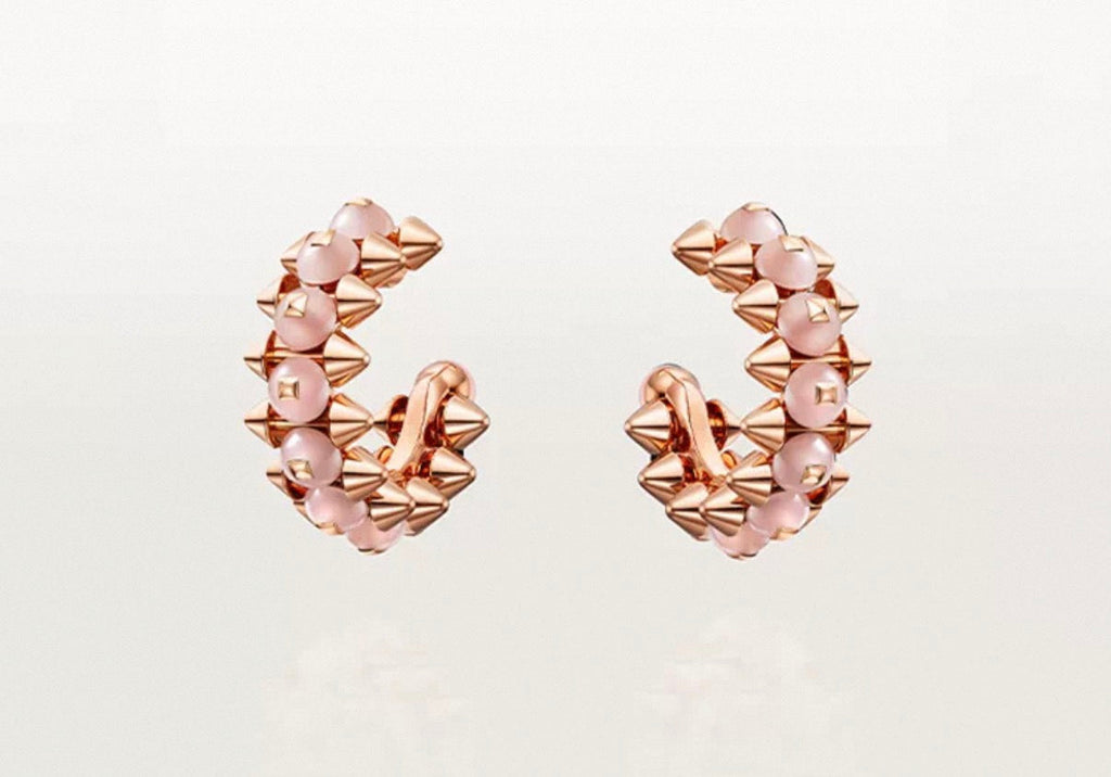 [Elowen jewels]CLASH COLLECTION アゲート カルセドニー スタッドピアス