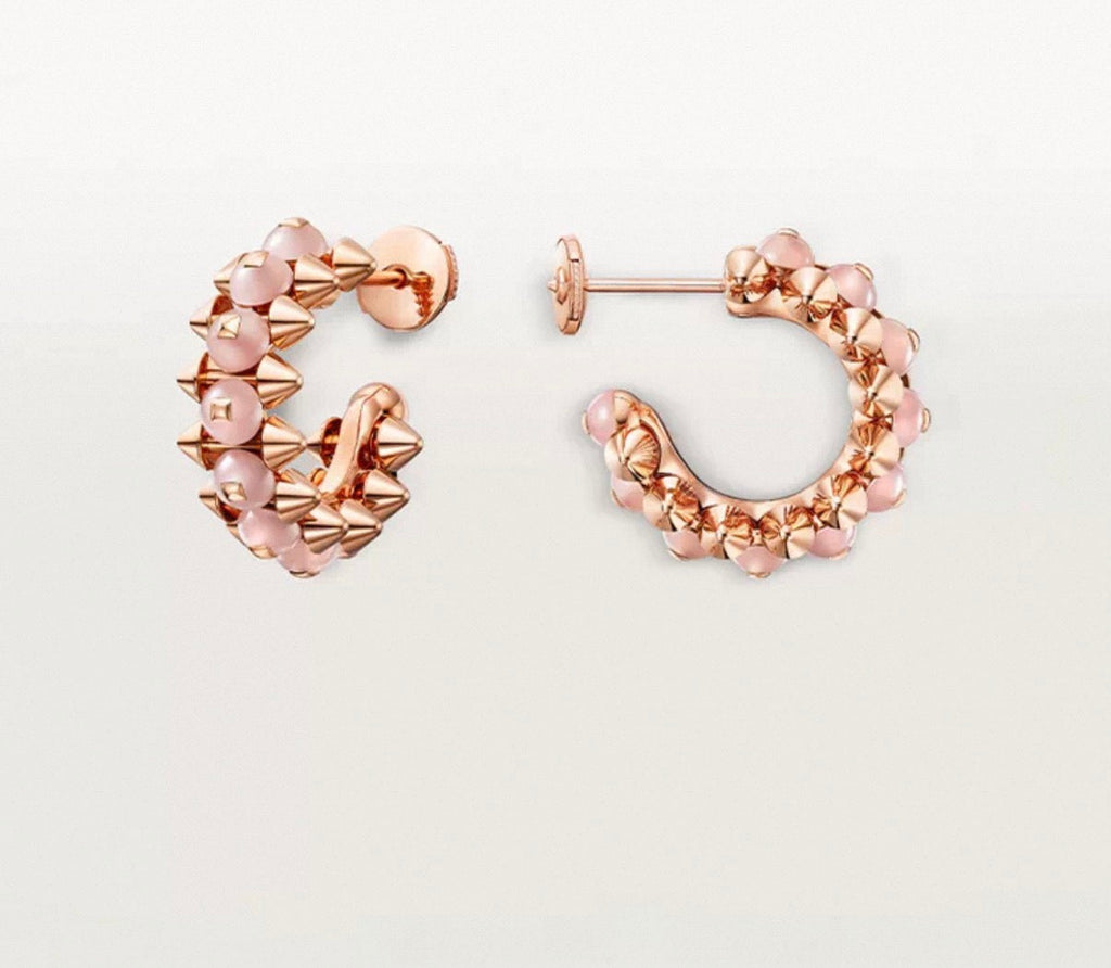 [Elowen jewels]CLASH COLLECTION アゲート カルセドニー スタッドピアス