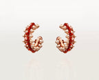 [Elowen jewels]CLASH COLLECTION アゲート カルセドニー スタッドピアス