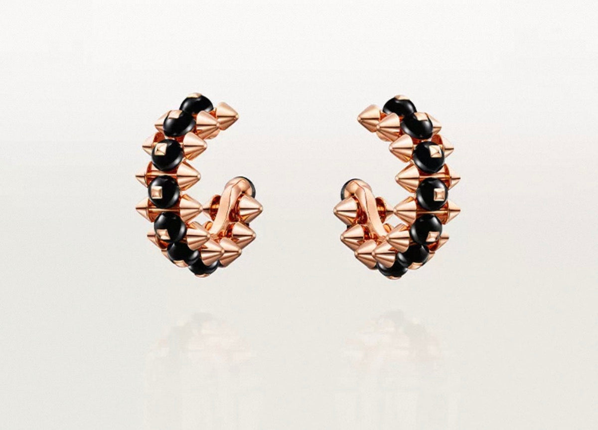 [Elowen jewels]CLASH COLLECTION アゲート カルセドニー スタッドピアス