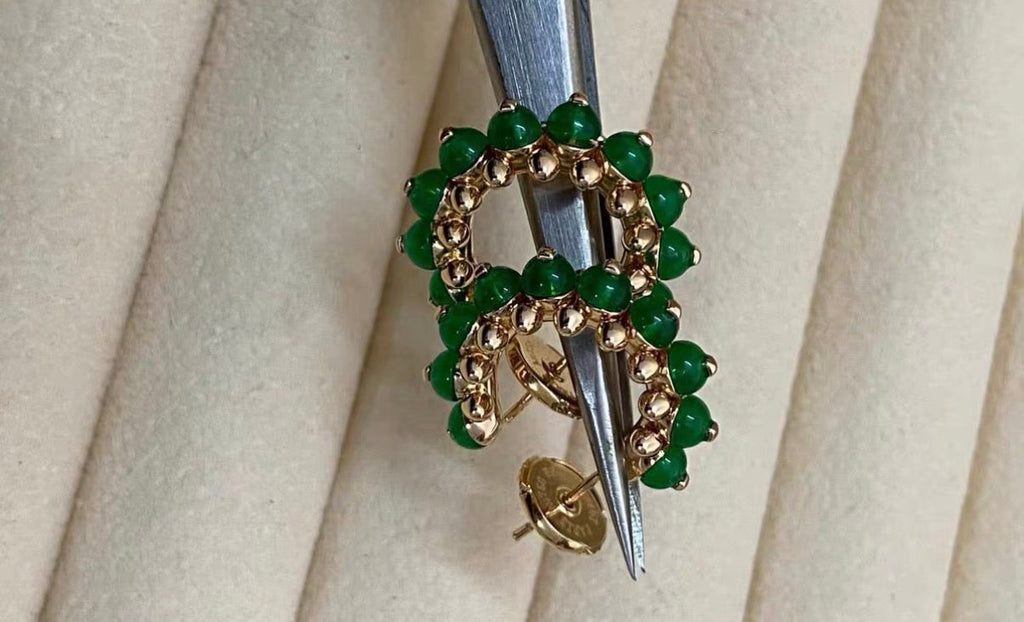 [Elowen jewels]CLASH COLLECTION アゲート カルセドニー スタッドピアス