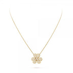 [Elowen jewels ]FLOWER DIAMOND NECKLACE