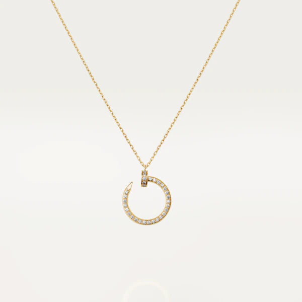 [Elowen jewels ]JUSTE NECKLACE GOLD DIAMONDS
