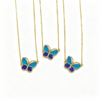 [Elowen jewels] 2026 NEUE LUCKY BUTTERFLY 1-MOTIV-HALSKETTE