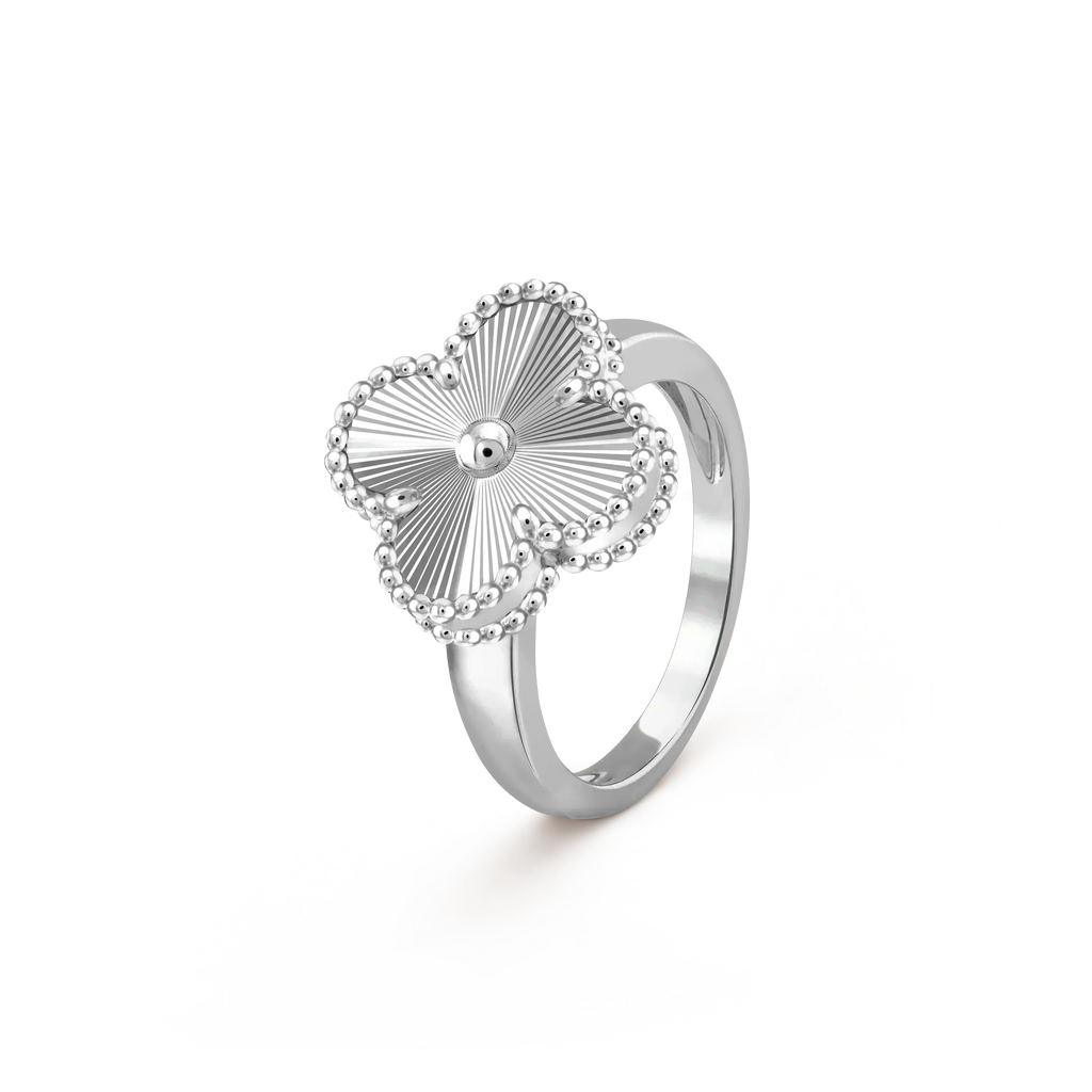 [Elowen jewels ]CLOVER SILBERRING