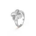 [Elowen jewels ]CLOVER SILBERRING