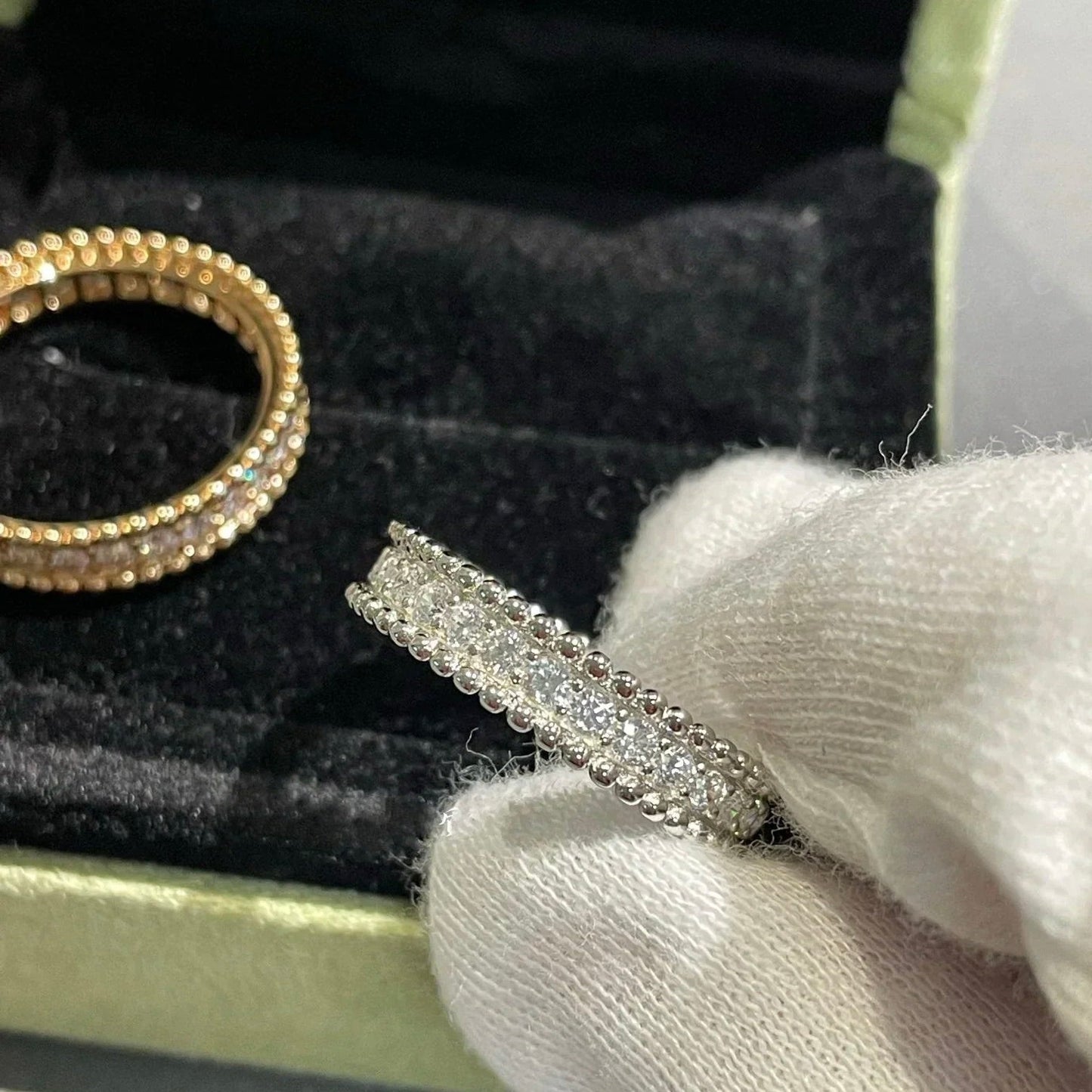 [Elowen Jewels]PERLEE DIAMOND SILVER RING