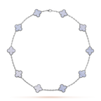 {
  "Elowen jewels": "Elowen jewels",
  "CLOVER 10 MOTIFS BLUE CHALCEDONY NECKLACE": "クローバー 10モチーフ ブルーカルセドニー ネックレス"
}
