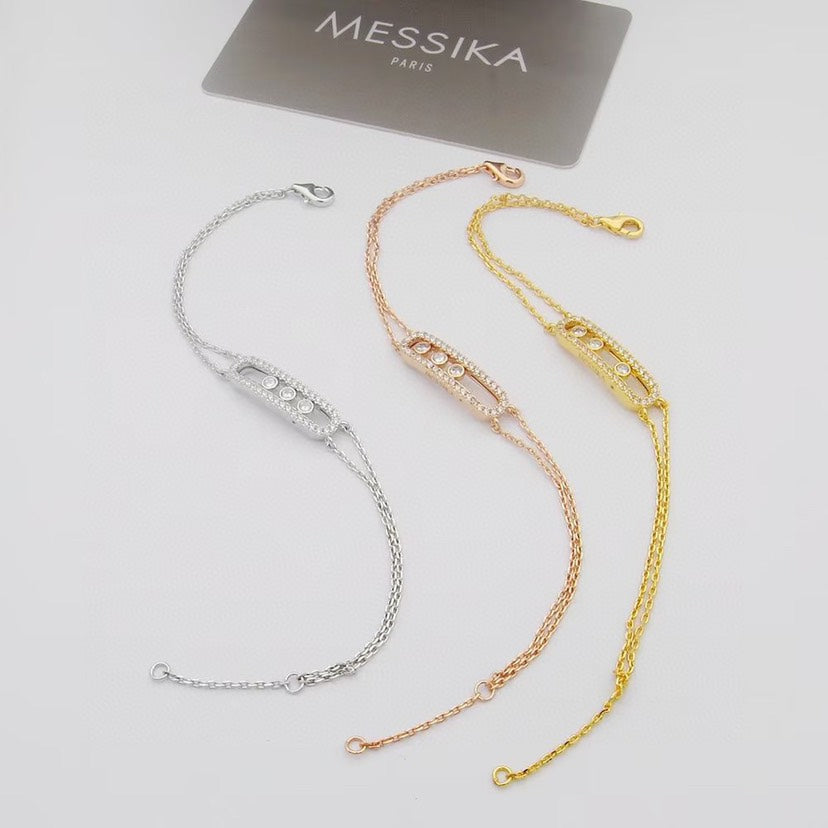 [Elowen jewels] Move Classique パヴェ ブレスレット