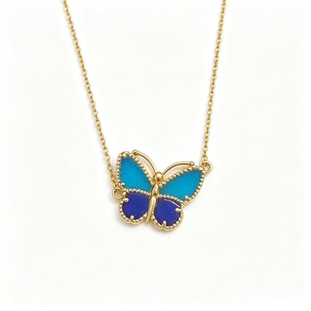[Elowen jewels] 2026年新作 ラッキーバタフライ 1モチーフ ネックレス