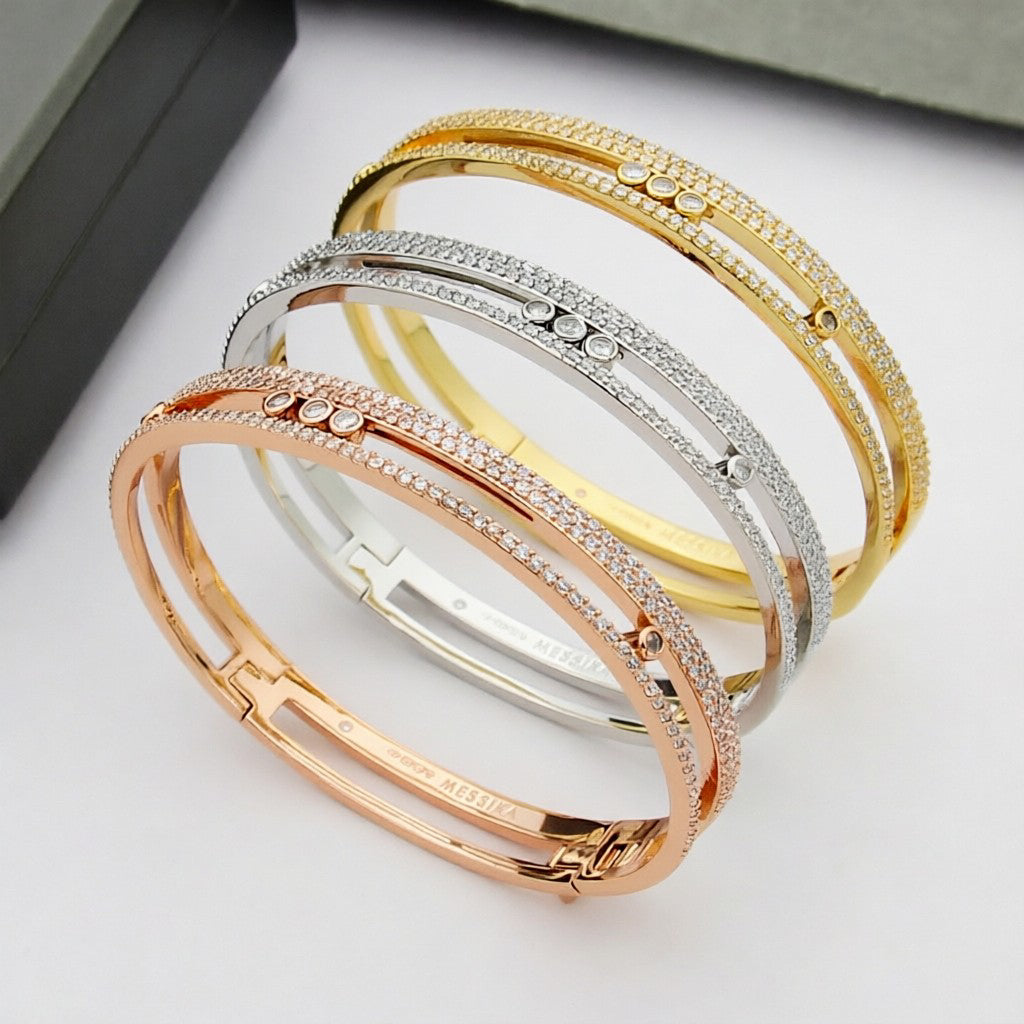 [Elowen jewels]Move Romane pavé bangle