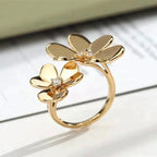 [Elowen jewels ]CLOVER COMOS GOLD DIAMOND RING