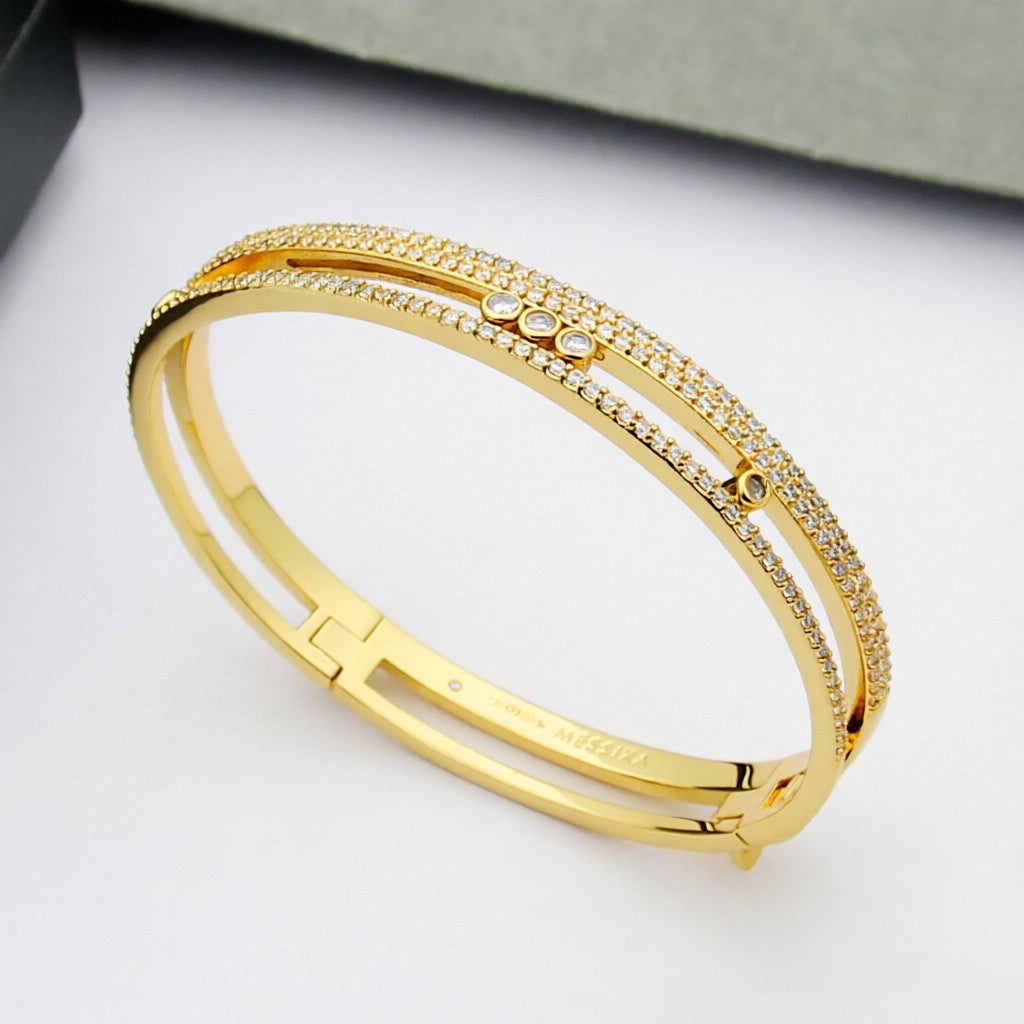 [Elowen jewels]Move Romane pavé bangle