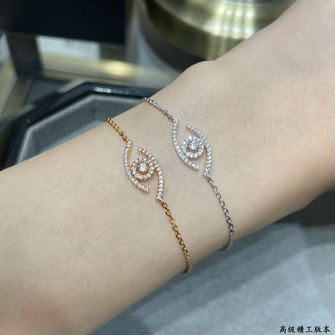 [Elowen jewels] ラッキーアイ パヴェダイヤモンド ブレスレット