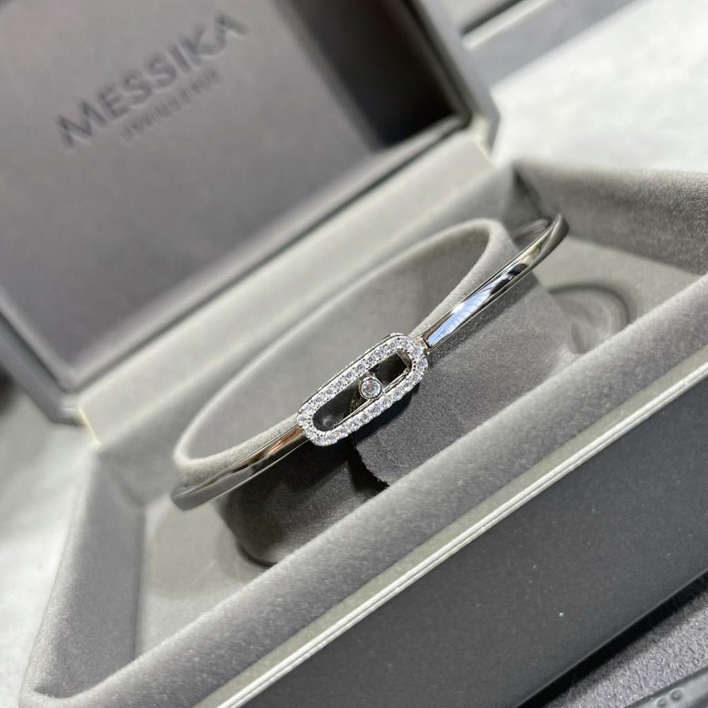 [Elowen jewels]Move Uno pavé flex bangle medium
