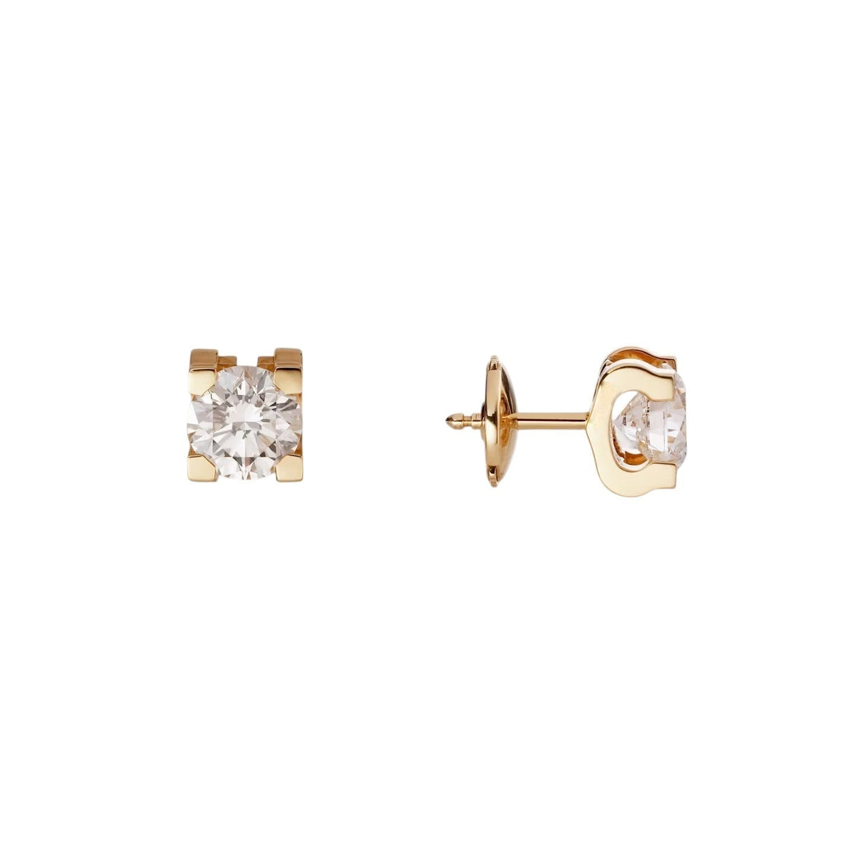 [Elowen jewels]C DE DIAMOND STUD EARRINGS