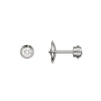 [Elowen jewels]D'AMOUR 5MM DIAMANT-OHRSTECKER
