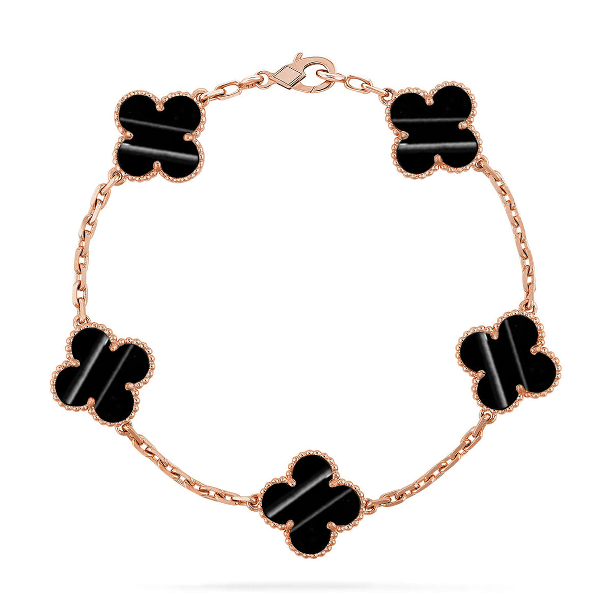 [Elowen jewels ] CLOVER 5 MOTIF PULSAR STONE BRACELET COLLECTION