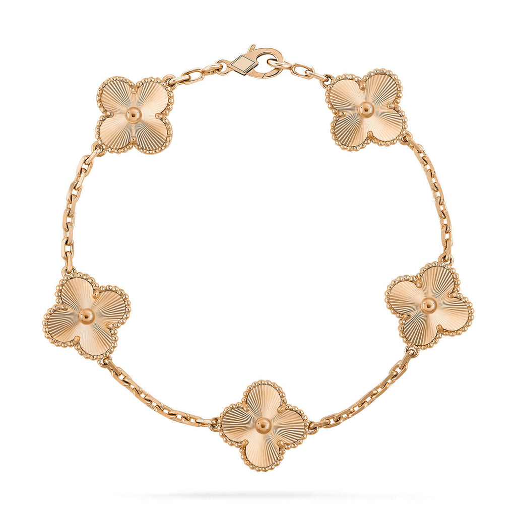 [Elowen jewels ] CLOVER 5 MOTIF LASER BRACELET COLLECTION