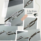 [Elowen jewels]Move Uno pavé flex bangle medium
