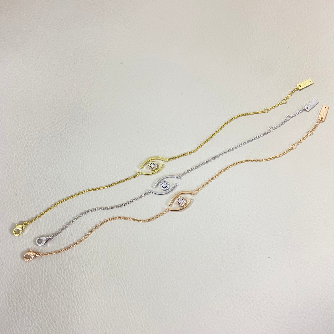 [Elowen jewels] ラッキーアイ パヴェダイヤモンド ブレスレット
