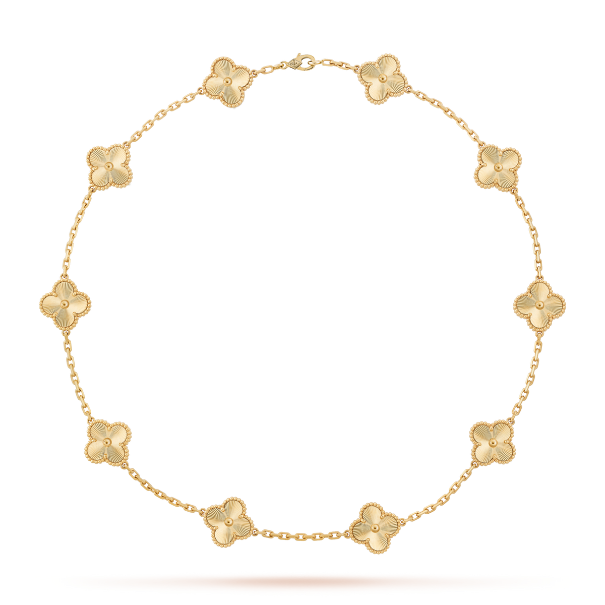 [Elowen jewels ]CLOVER 10-MOTIV LASERKETTE