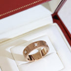[Elowen jewels]LOVE 6.5MM UNLIMITED 6 DIAMONDS RING
