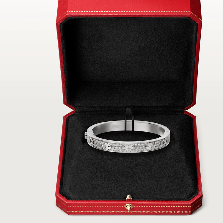 [Elowen jewels ]LOVE BRACELET 6.1MM DIAMOND-PAVED