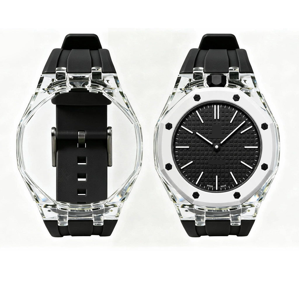 Royal Oak Pop Limited Edition: PC transparent case and silicone strap