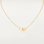 {
  "Elowen jewels": "Elowen jewels",
  "LOVE NECKLACE DOUBLE RING GOLD": "LOVE ネックレス ダブルリング ゴールド"
}