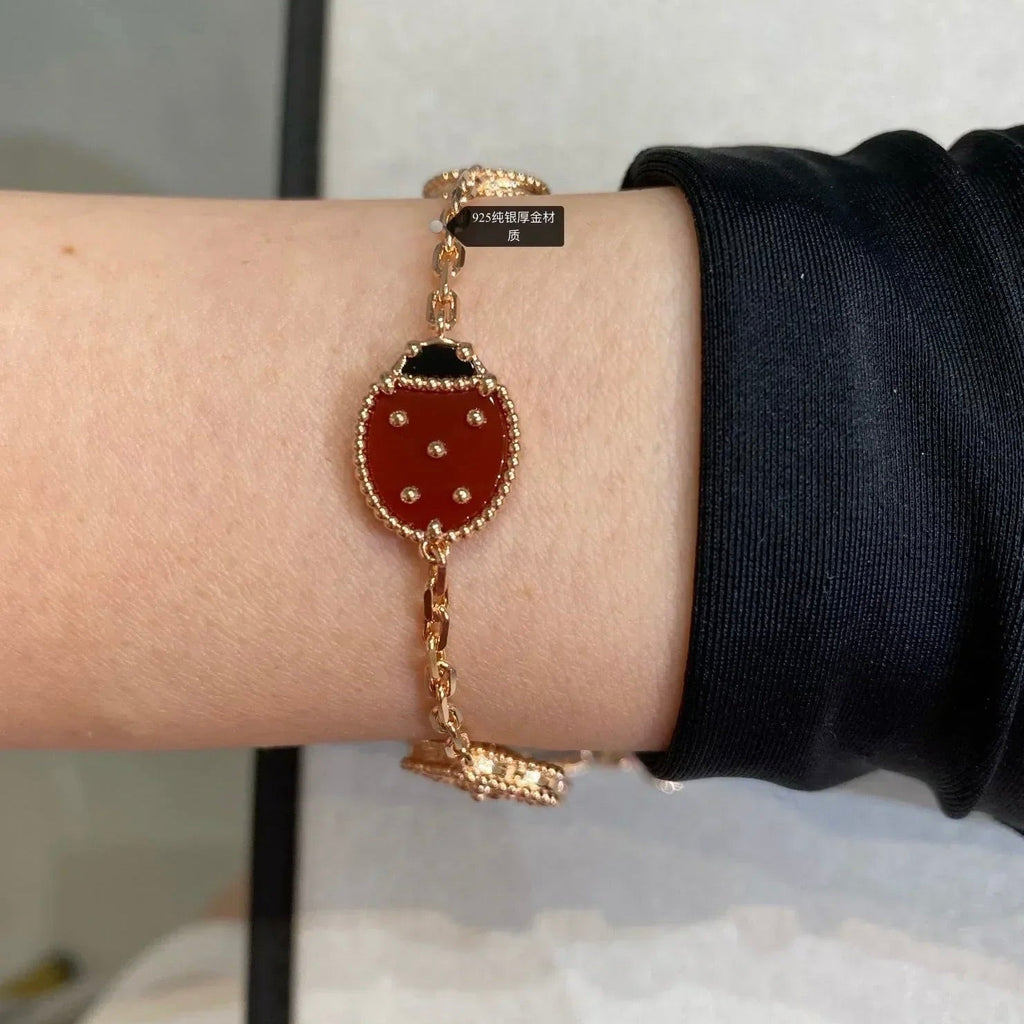 [Elowen jewels ]LUCKY SPRING 5 MOTIF BRACELET