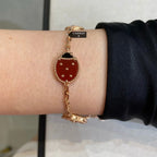 [Elowen jewels ]LUCKY SPRING 5 MOTIF BRACELET
