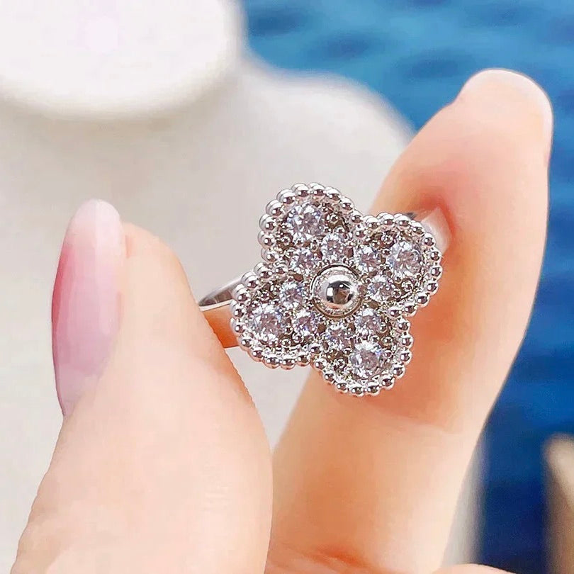 [Elowen jewels ]CLOVER DIAMOND RING