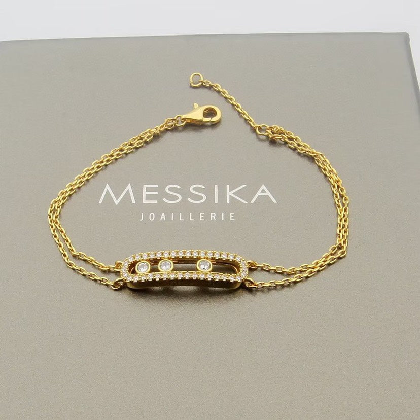 [Elowen jewels] Move Classique pavé bracelet
