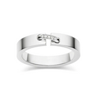 [Elowen jewels ]ALLIANCE LIENS VIDENCE DIAMOND 4MM RING