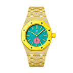 Royal Oak Pop Exclusive Bioceramic Case & Bioceramic Strap Full Diamond