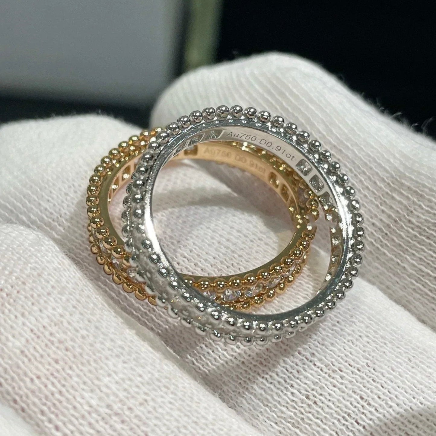 [Elowen Jewels]PERLEE DIAMOND ROSE GOLD RING
