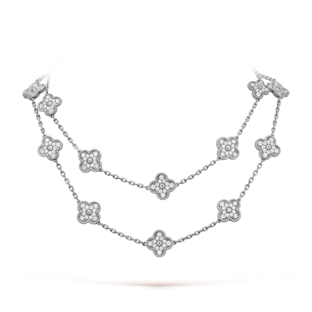 [Elowen jewels ]CLOVER 20 MOTIVE DIAMANT SILBER