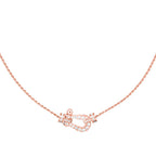 [Elowen jewels ]FORCE 10 HALSKETTE AUS ROSÉGOLD MIT DIAMANTEN